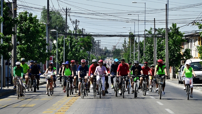 Santiago y San Joaquín inauguraron circuito de ciclovías