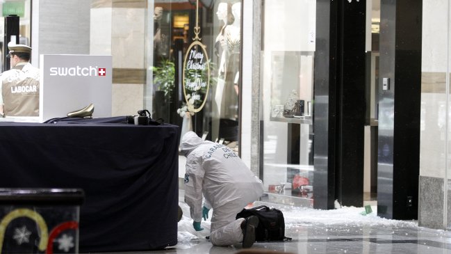 Asalto y balacera al interior de Mall Alto Las Condes