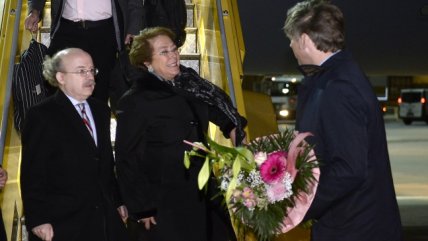 Presidenta Bachelet llegó a Austria  