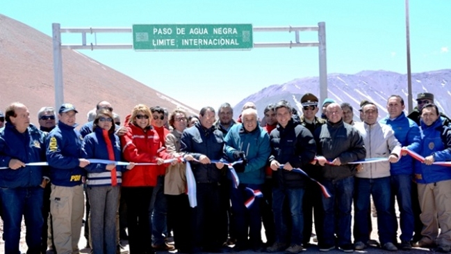 Reabren oficialmente el paso fronterizo Agua Negra de la Región de Coquimbo