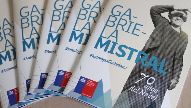 Comienzan las celebraciones por los 70 años del Nobel de Gabriela Mistral