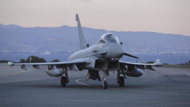 Aviones británicos realizaron misiones de reconocimiento en Siria