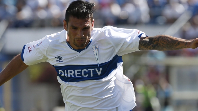 Mark González es la principal duda en la UC para crucial duelo ante Audax Italiano