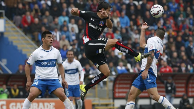 Una hipotética final entre Colo Colo y la UC se jugará este miércoles