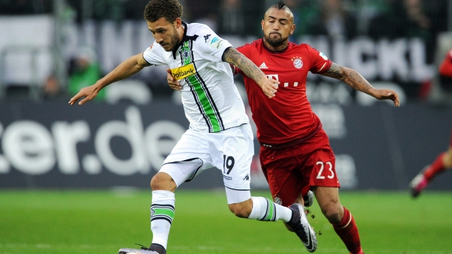 Borussia Monchengladbach sorprendió a Bayern Munich de Arturo Vidal