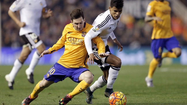 FC Barcelona de Claudio Bravo cedió un empate ante Valencia sobre el final