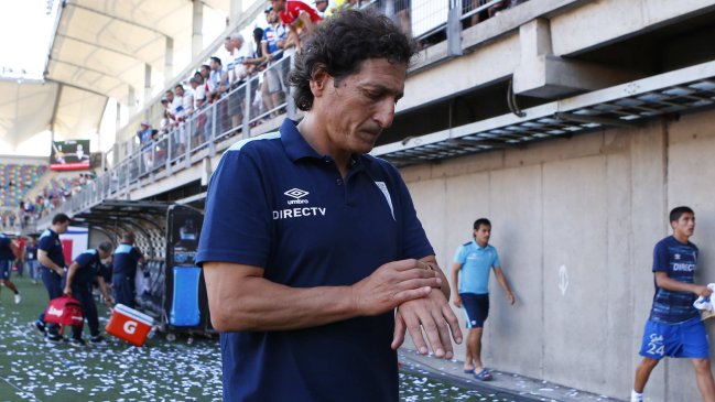 Mario Salas: Esto duele y te da rabia, pero tengo que levantar al plantel