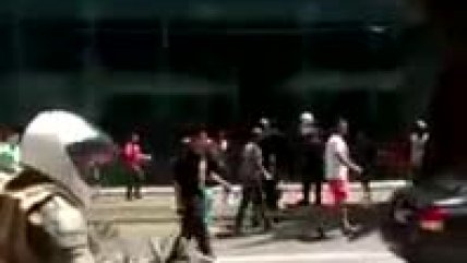   Los graves incidentes de las barras bravas en Valparaíso 