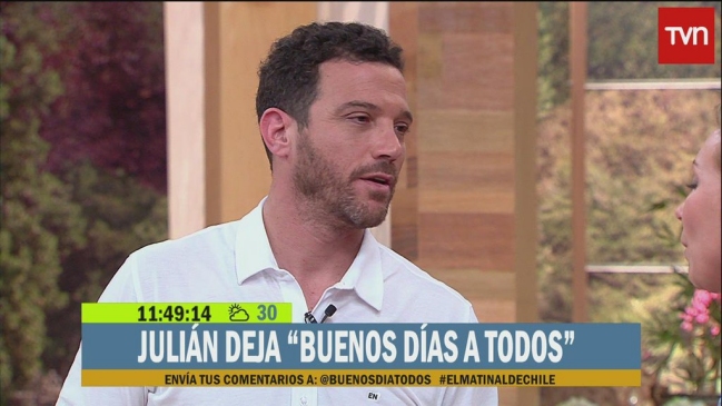 Julián Elfenbein se despidió en pantalla del 