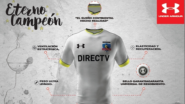 El amarillo en la camiseta de Colo Colo es homenaje a la obtención de la Libertadores