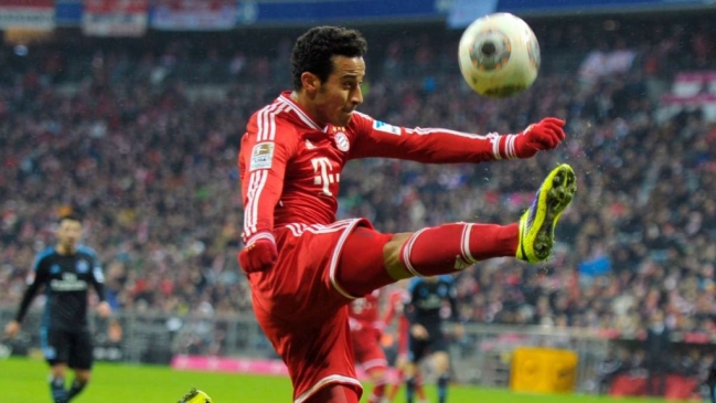 Thiago Alcántara regresó a los entrenamientos de Bayern Munich y viajó a Zagreb