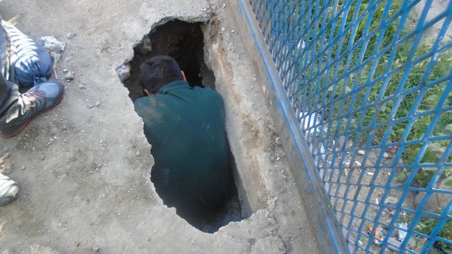 Gendarmes descubrieron túnel de escape en cárcel de Quillota