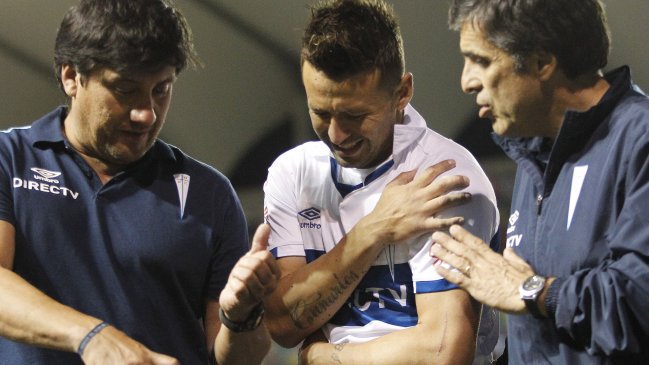 Roberto Gutiérrez arriesga tres meses fuera de las canchas por lesión en un hombro