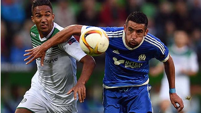 Olympique de Marsella de Mauricio Isla empató con Ajaccio