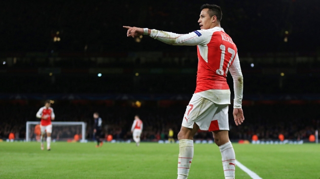 Arsenal y Alexis chocarán ante Barcelona y Bravo por la Champions