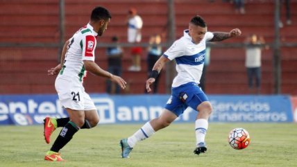 Palestino derrotó a U. Católica en Santa Laura por la liguilla