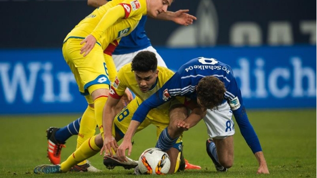 Hoffenheim de Eduardo Vargas perdió ante Schalke 04 y sigue sin levantar cabeza