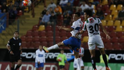 Palestino celebró ante la UC en la ida por la Sudamericana