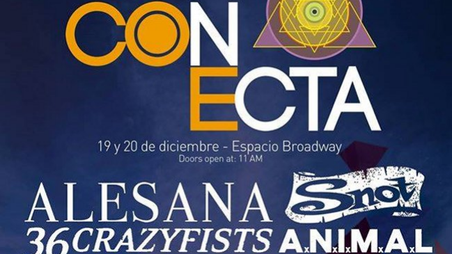 Cancelado Festival Conecta intenta resarcir a sus fans reagendando shows