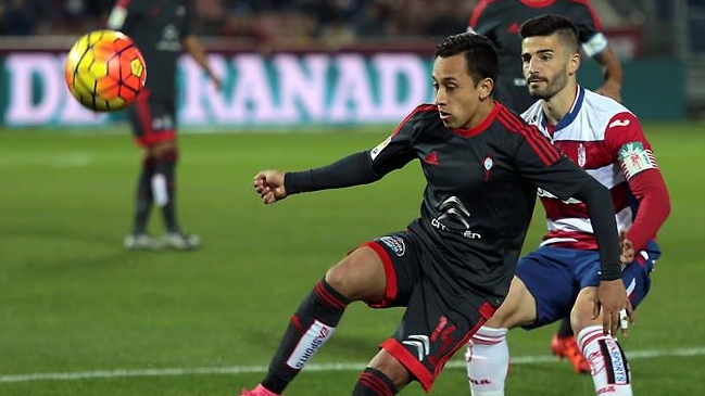 Fabián Orellana brilló en sólido triunfo de Celta de Vigo por la liga española