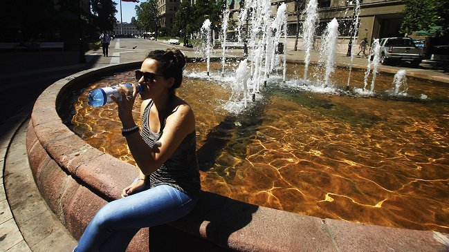 Pronostican 35 grados para esta tarde en Santiago