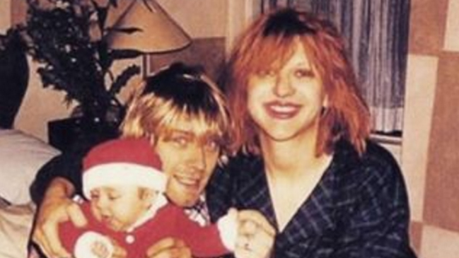 Courtney Love recordó emotiva Navidad junto a Kurt Cobain