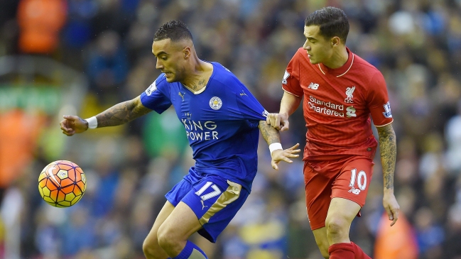 Leicester City condicionó su liderato en Inglaterra al caer ante Liverpool en el 