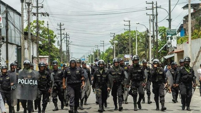 24 detenidos en primer día de emergencia por inseguridad en Perú