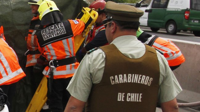 Volcamiento en Vespucio Norte dejó un fallecido y cinco heridos