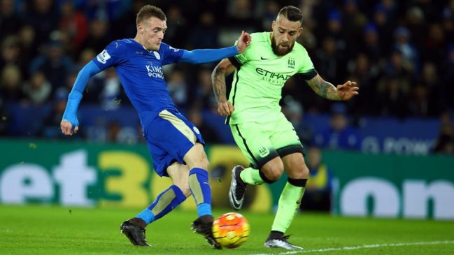 Leicester igualó con Manchester City y alcanzó a Arsenal en la punta