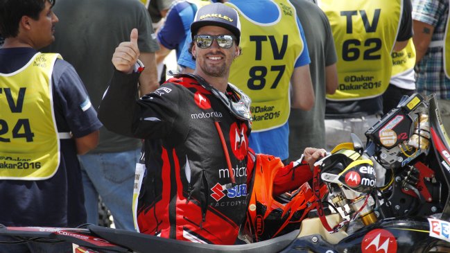 Daniel Gouët es el primer chileno en abandonar el Dakar 2016
