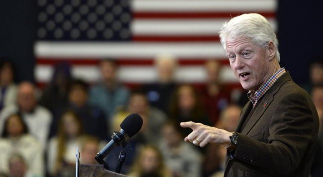 Bill Clinton realizó primer acto de campaña en solitario a favor de su esposa