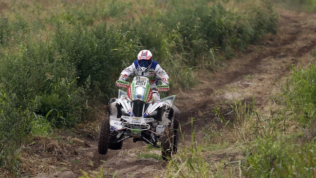 Ignacio Casale mantuvo el liderato general en cuadriciclos en el Dakar