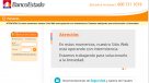 BancoEstado presenta intermitencias en sitio web y servicio telefónico