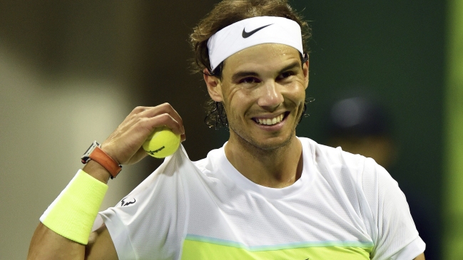 Rafael Nadal superó sin problemas los octavos de final en Doha
