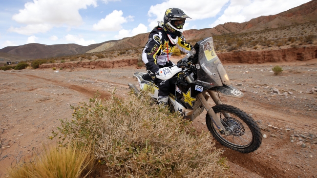 Pablo Quintanilla fue sexto en quinta etapa y subió un puesto en la general