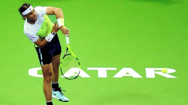 Rafael Nadal sufrió para avanzar a semifinales en el ATP de Doha