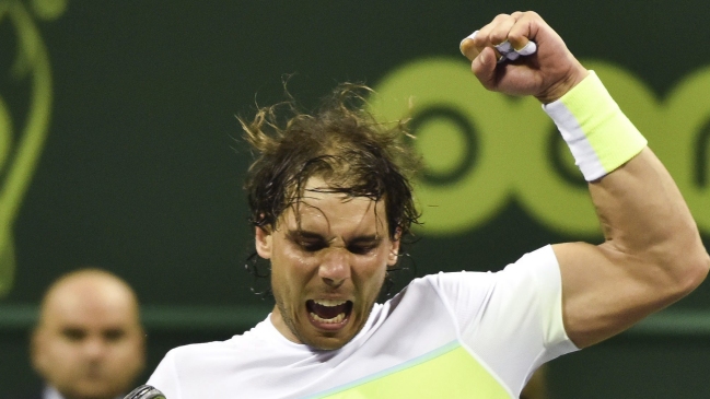 Nadal es el primer finalista en Doha y espera a Djokovic o Berdych