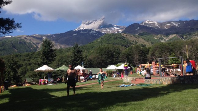 Evacuación preventiva de Nevados de Chillán por actividad del volcán