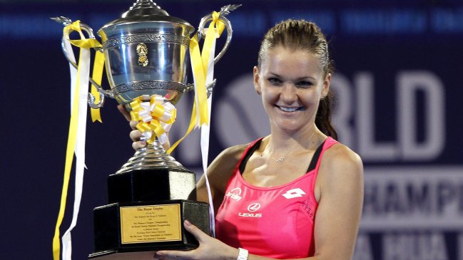 Agnieszka Radwanska levantó el título en el Abierto de Shenzhen
