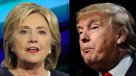 Hillary Clinton y Donald Trump están casi empatados en la lucha por la presidencia
