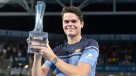 Milos Raonic dio la sorpresa ante Roger Federer y ganó el ATP de Brisbane