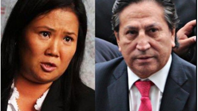 Keiko Fujimori y Alejandro Toledo inscribieron sus candidaturas presidenciales