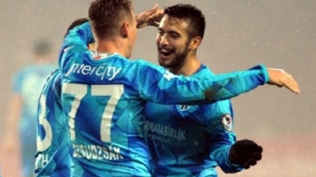 Cristóbal Jorquera anotó en triunfo de Bursaspor por la Copa Turquía