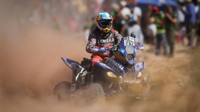Marcos Patronelli sigue como líder en quads del Dakar