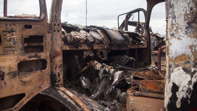 Nuevos ataques incendiarios se registraron en La Araucanía y Biobío