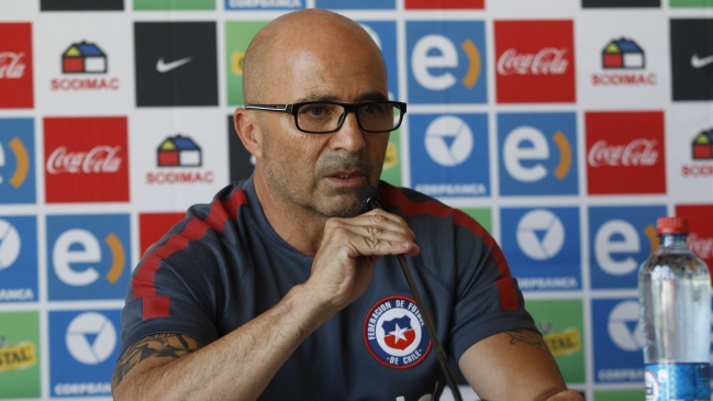 Sampaoli mantuvo incertidumbre sobre permanencia y no habló de renuncia