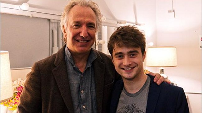 Daniel Radcliffe dice adiós a Alan Rickman con emotiva carta