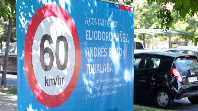 Seremi de Transportes explicó la medida que disminuye velocidad en vías de Providencia