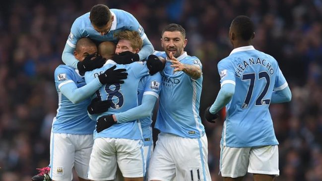 Manchester City de Pellegrini sigue al acecho de los punteros tras vencer a Crystal Palace